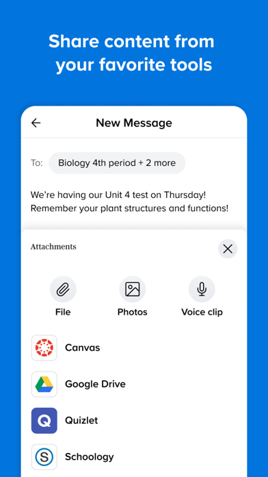 Remind: School Communication App Store screenshot 2