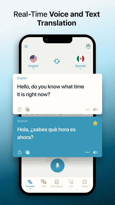 Translate: Voice & Text App Store screenshot 1