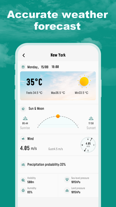 Hi Weather App Store screenshot 2