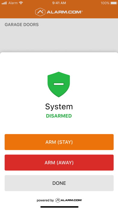 Alarm.com App Store screenshot 2
