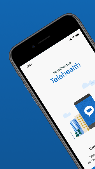 Telehealth by SimplePractice App Store screenshot 1