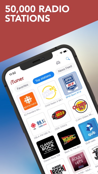 myTuner Radio - Live Stations App Store screenshot 1