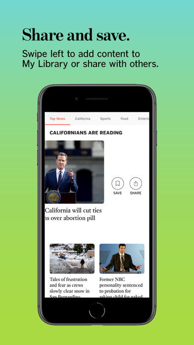 LA Times App Store screenshot 2
