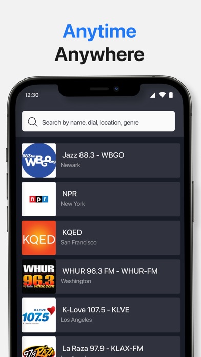 Radio‎‎ App App Store screenshot 2