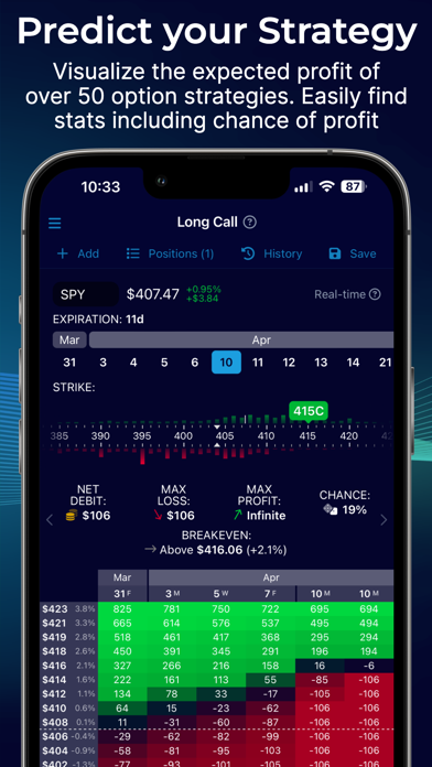OptionStrat: Options Toolkit App Store screenshot 1