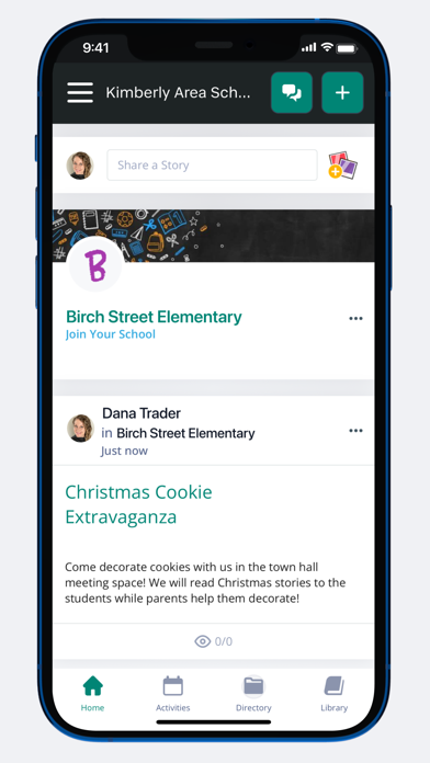 SchoolStatus Connect App Store screenshot 1
