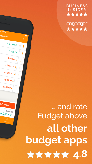 Fudget: Monthly Budget Planner App Store screenshot 2