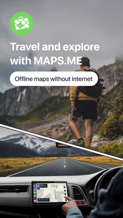 MAPS.ME: Offline Maps, GPS Nav App Store screenshot 1