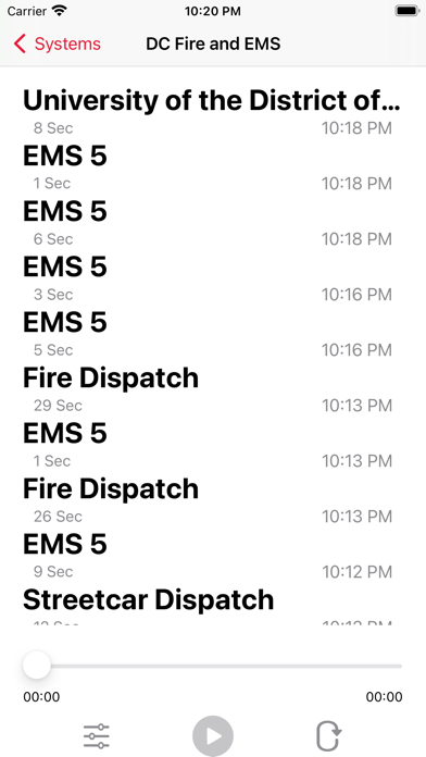 OpenMHz App Store screenshot 1