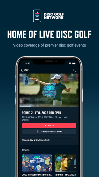 Disc Golf Network App Store screenshot 2