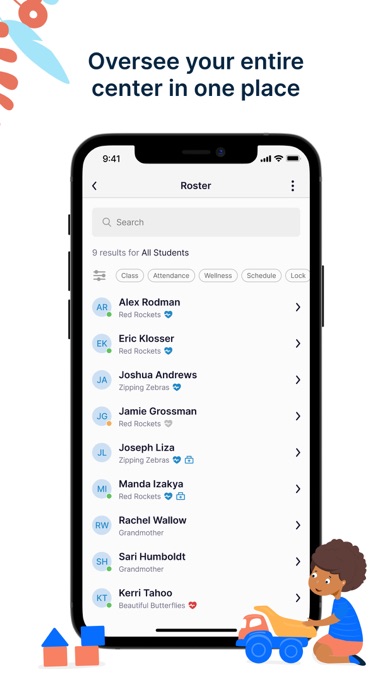 Playground: Child Care App App Store screenshot 2
