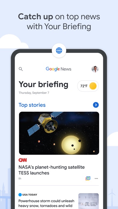 Google News App Store screenshot 1