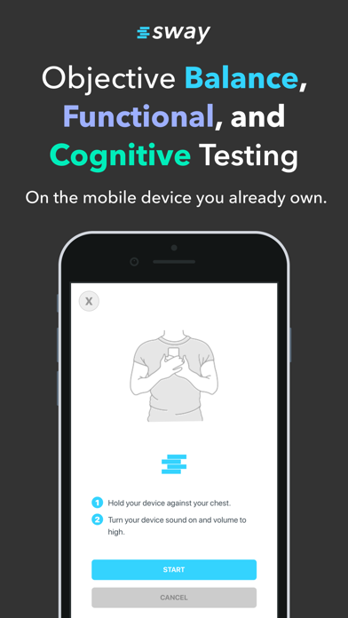 Sway Medical App Store screenshot 1