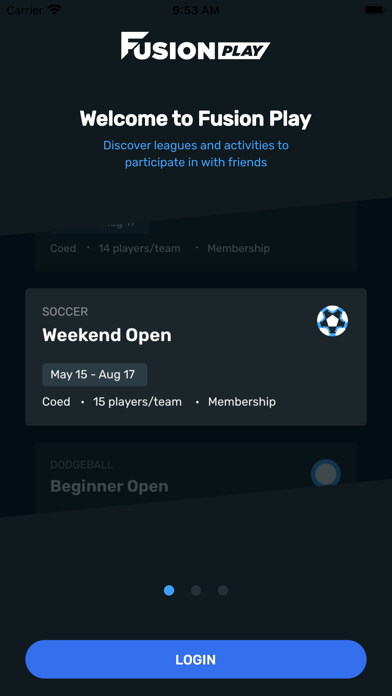 Fusion Play App Store screenshot 1