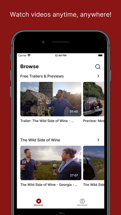 WineMasters.tv App Store screenshot 1