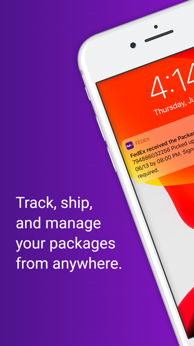 FedEx Mobile App Store screenshot 1