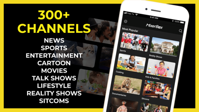 FREECABLE TV: News & TV Shows App Store screenshot 2