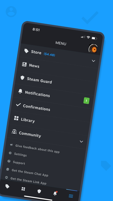 Steam Mobile App Store screenshot 2