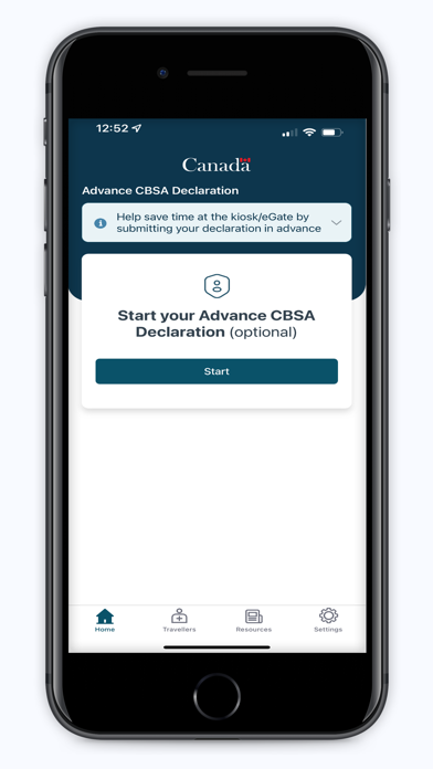 ArriveCAN App Store screenshot 1