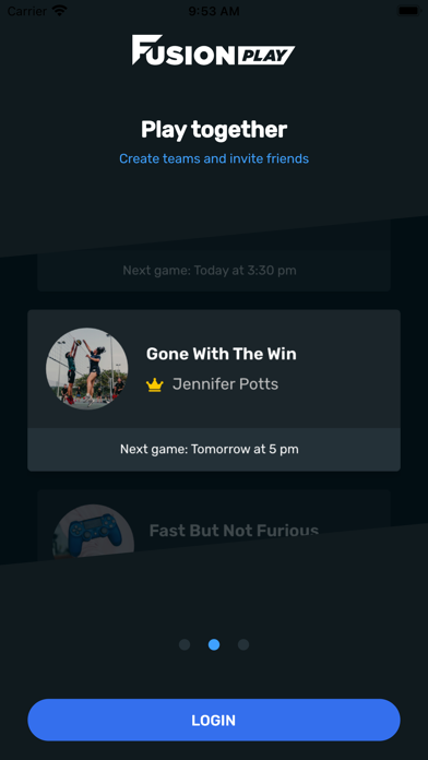 Fusion Play App Store screenshot 2