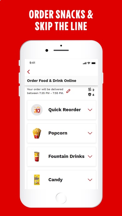 Cinemark Theatres App Store screenshot 2