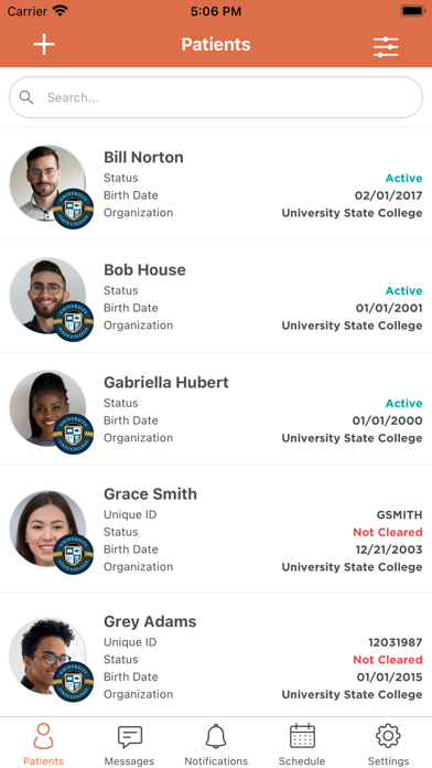 Healthy Roster App Store screenshot 2