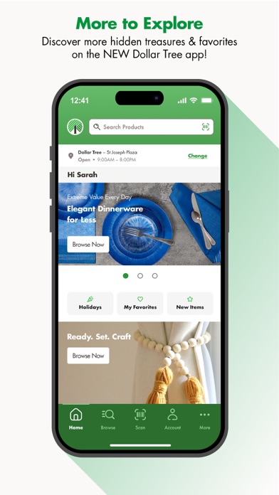 Dollar Tree App Store screenshot 1