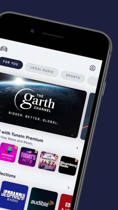 TuneIn Radio: Music & Sports App Store screenshot 2