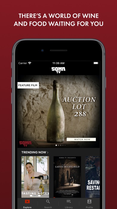 SOMM TV App Store screenshot 2