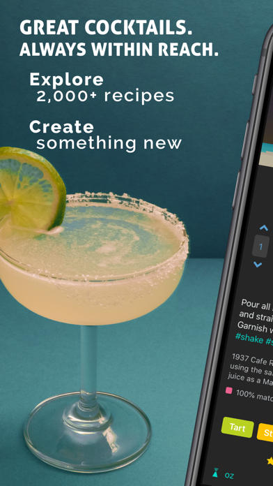 Mixel - Cocktail Recipes App Store screenshot 1