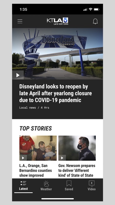 KTLA 5 News Los Angeles App Store screenshot 1