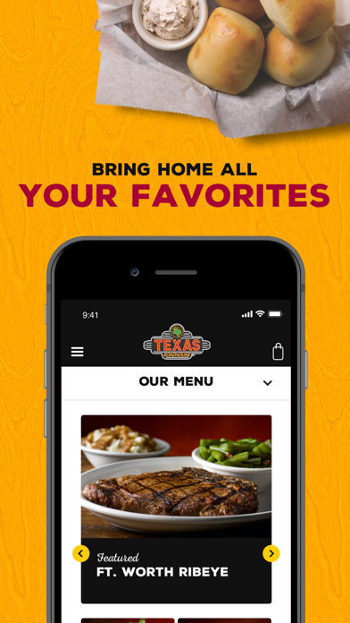 Texas Roadhouse Mobile App Store screenshot 2