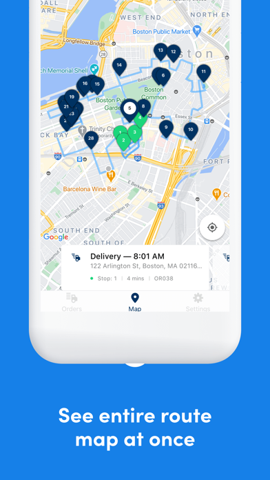 OptimoRoute Driver App Store screenshot 2