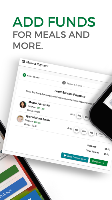 SchoolCafé App Store screenshot 2