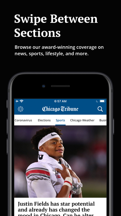Chicago Tribune App Store screenshot 1