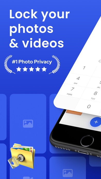 Private Photo Vault - Pic Safe App Store screenshot 1