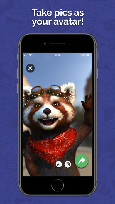 Animaze Avatar by FaceRig App Store screenshot 2