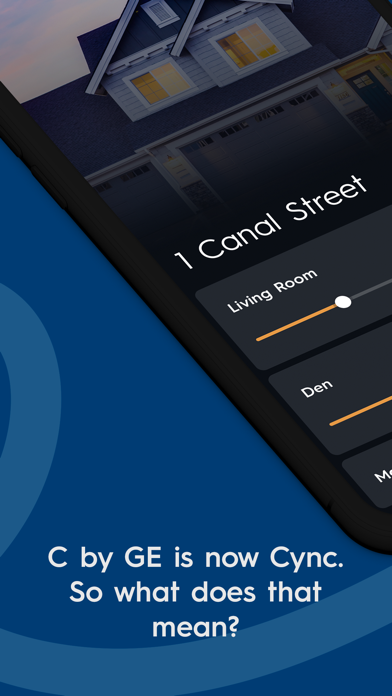 Cync (the new name of C by GE) App Store screenshot 2