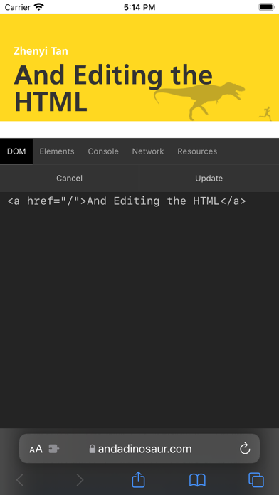 Web Inspector App Store screenshot 2