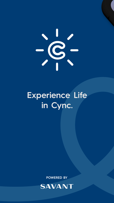 Cync (the new name of C by GE) App Store screenshot 1