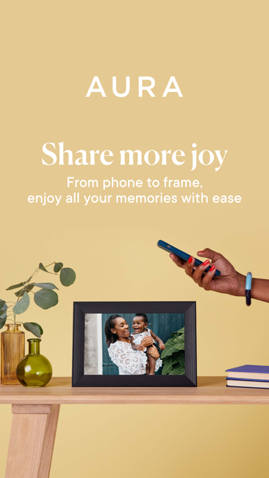 Aura Frames App Store screenshot 1