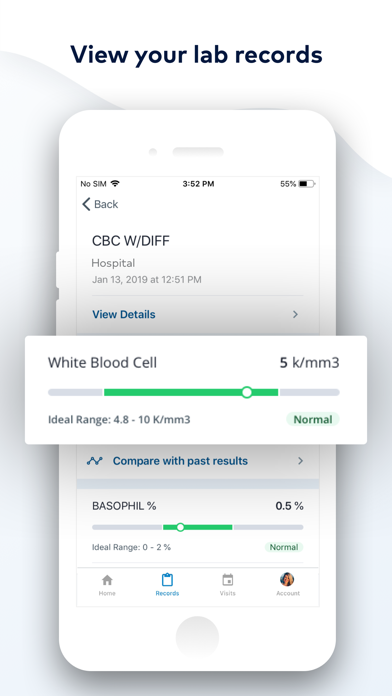 MyHealthONE App Store screenshot 2
