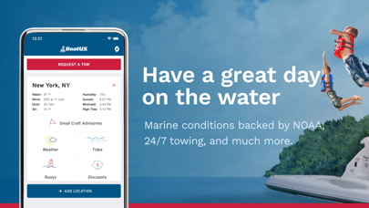 BoatUS - Boat Weather & Tides App Store screenshot 1