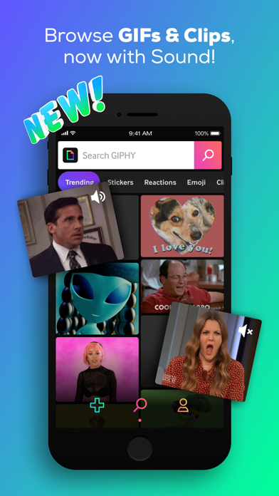 GIPHY: The GIF Search Engine App Store screenshot 1