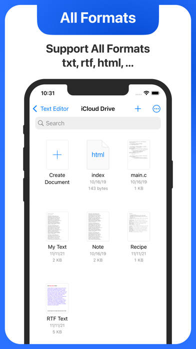 Text Editor. App Store screenshot 2