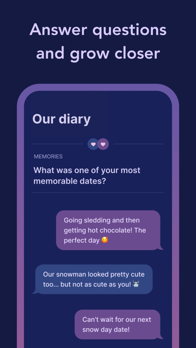 Cozy Couples: Relationship App App Store screenshot 2