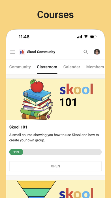 Skool Communities App Store screenshot 2