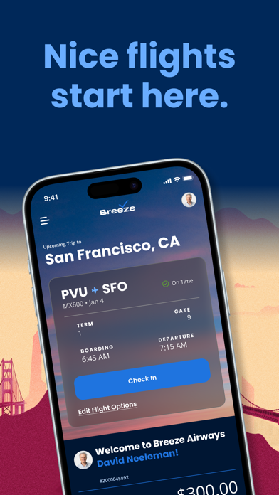 Breeze Airways App Store screenshot 1