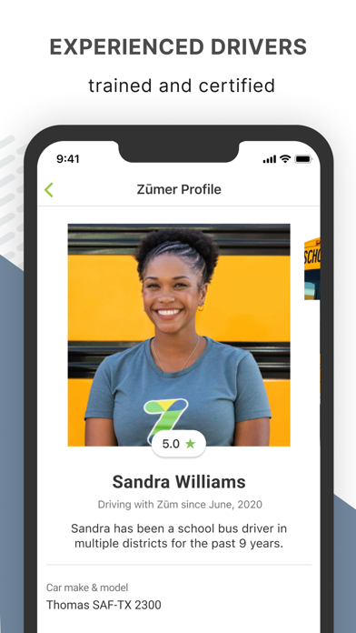 Zum - Student Transportation App Store screenshot 2