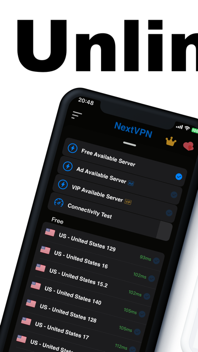 NextVPN: Fast & Secure Proxy App Store screenshot 1